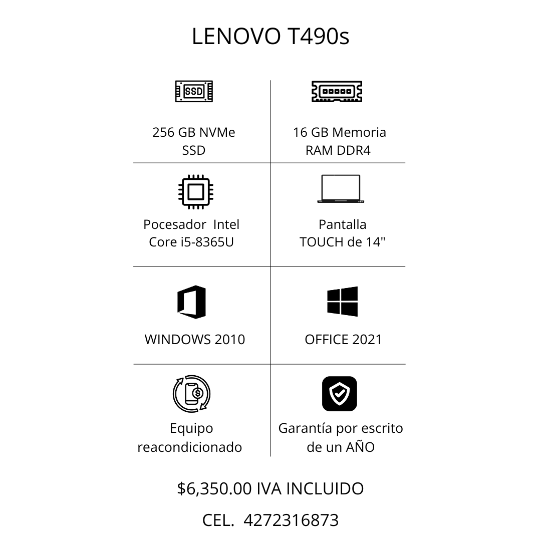 Lenovo T490